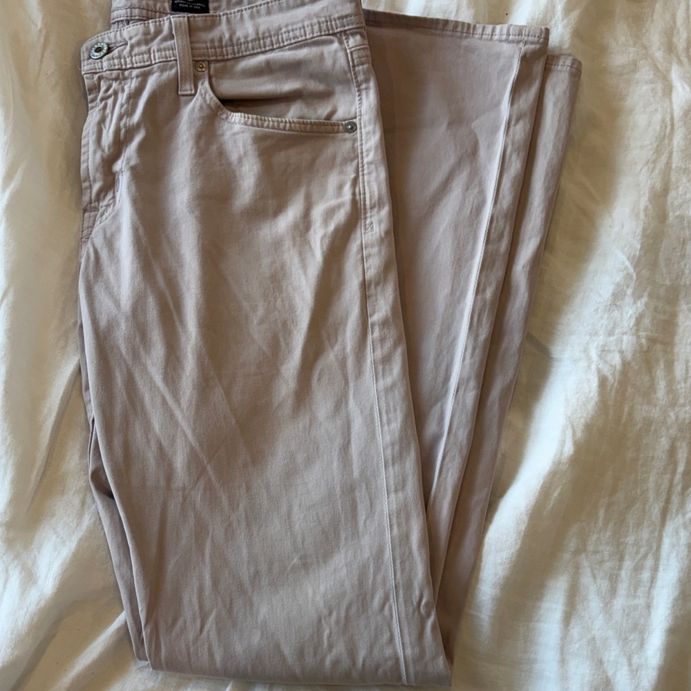 AG Adriano Goldschmied Light Purple/Tan Chinos